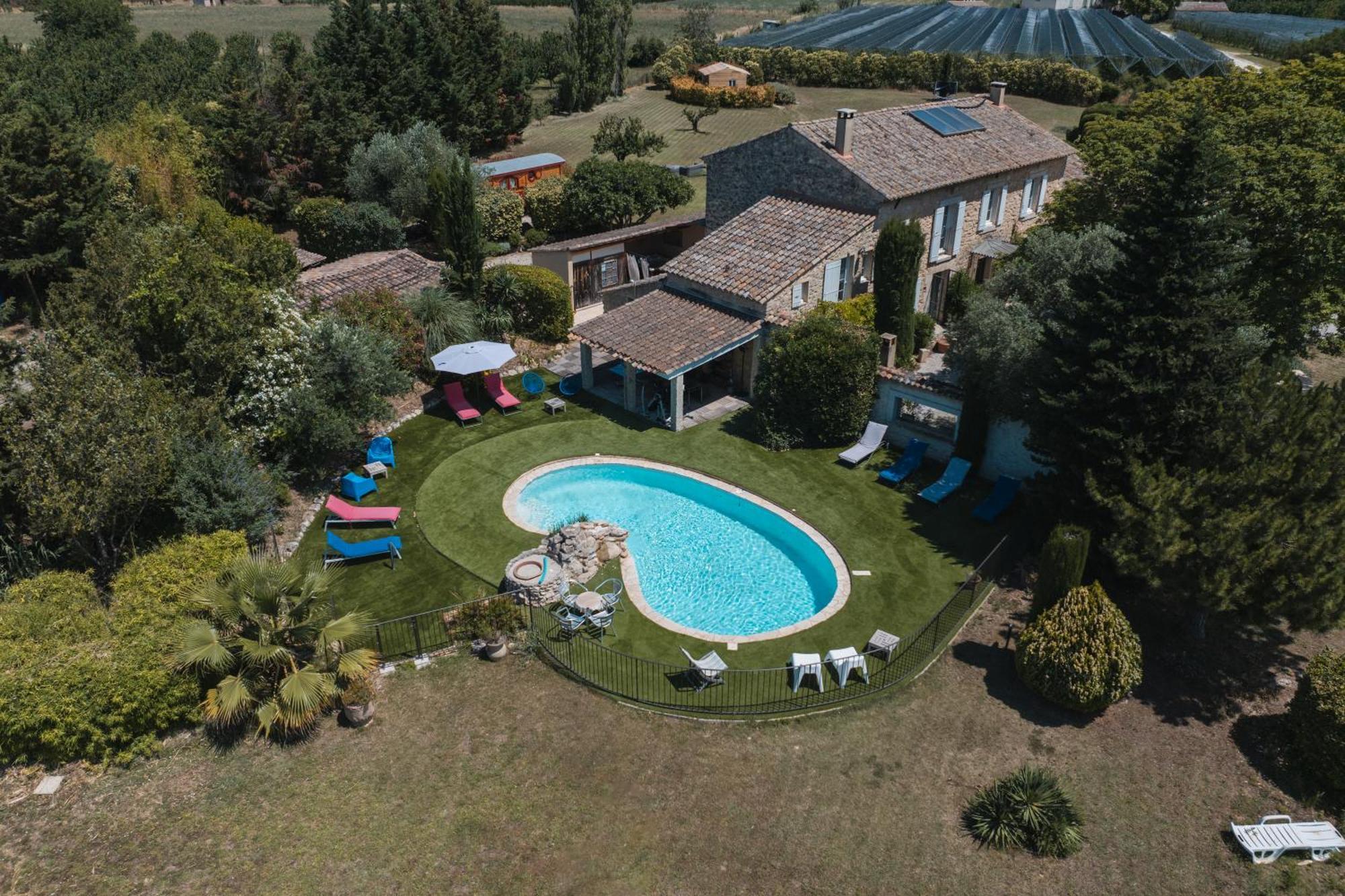 Chambre D'Hotes - B&B - Grand Luberon Chez Manon En Luberon Lagnes Exterior foto
